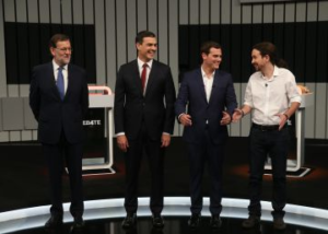 Foto inicial debate a 4 elecciones 2016