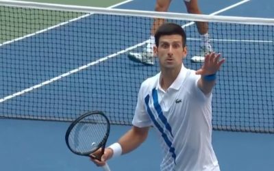El lenguaje corporal de la culpa y la disculpa: Novak Djokovic